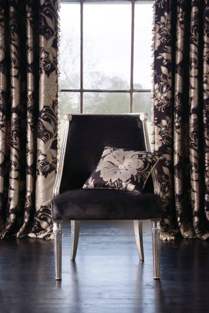istock Designer chair in living room 1124357622