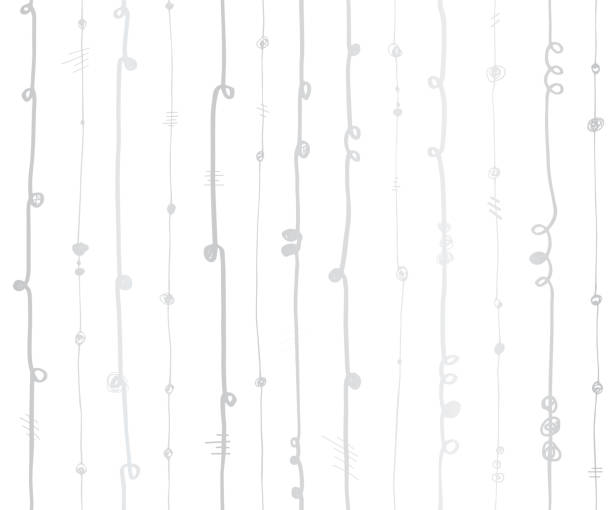 серебряная фольга абстрактных вертикальных линий бесшовные векторный узор. металлические волнистые вертикальные полосы с элементами вер� - scrap booking stock illustrations