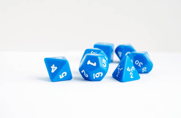 istock Dices for board, taletop or rpg games 1124363444