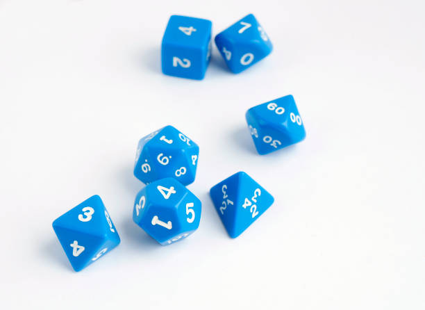 istock Dices for board, taletop or rpg games 1124363447