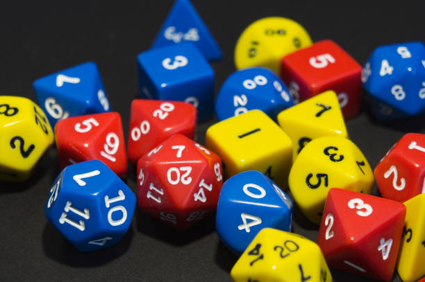 istock Dices for board, taletop or rpg games 1124363453