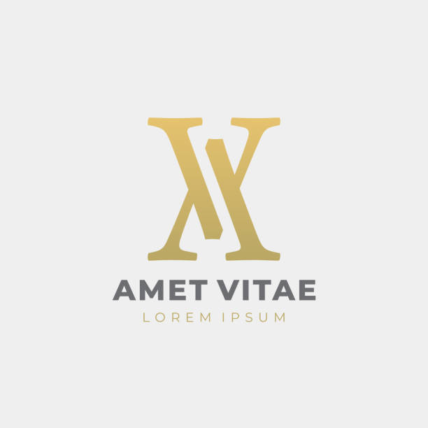 illustrazioni stock, clip art, cartoni animati e icone di tendenza di design del logo delle lettere av o va premium. logotipo vettoriale curva elegante creativo. monogramma creativo lineare di lusso. lettere combinate a e v. - av equipment