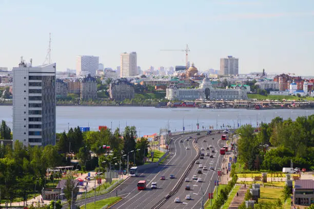 Dekabristov Street in Kazan