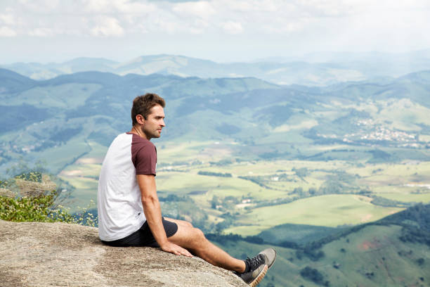 istock Sportsman enjoying view 1124384692