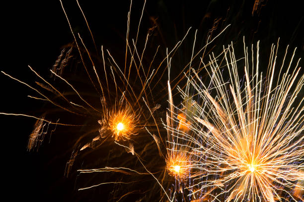 istock abstract backround of beautiful fireworks 1124385033