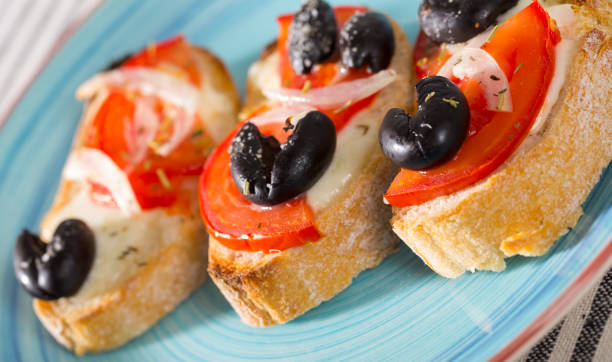 istock Hot sandwiches with cheese 1124385424