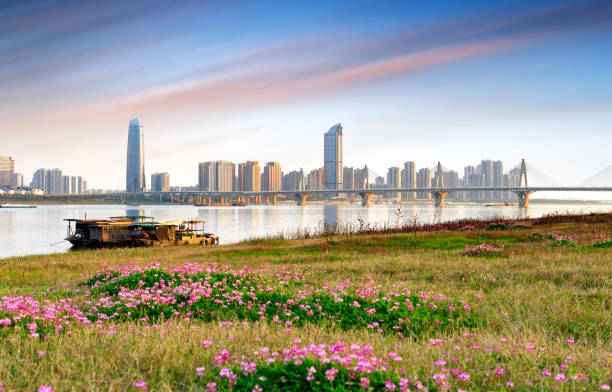 istock City panorama at dusk 1124388013