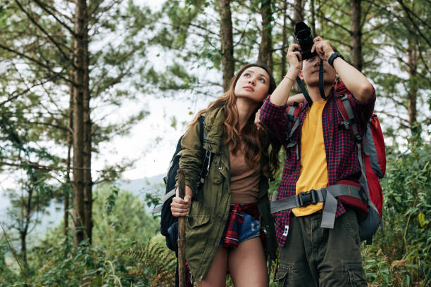 istock Travelers taking photos 1124393061
