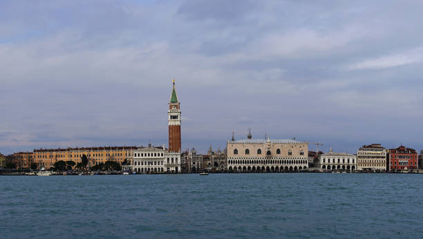 istock Panorama of Venice water's edge, Italy 1124393984