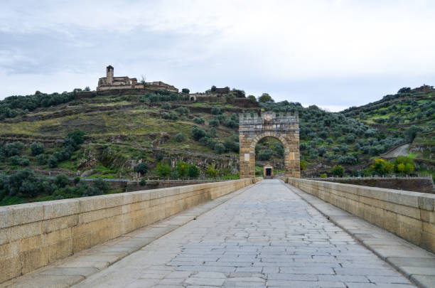 Alcantara Bridge - Roman Bridge in Alcantara, Merida, Spain