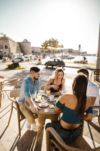 istock friends happiness at the cafe 1124400573