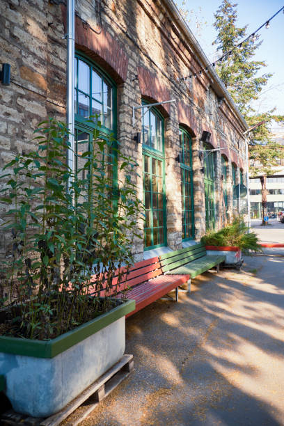 istock Stylish old street 1124405193