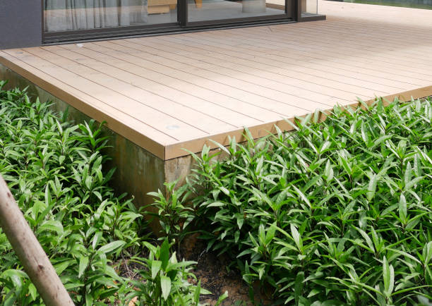 istock beautiful modern house with garden, outdoor 1124409934