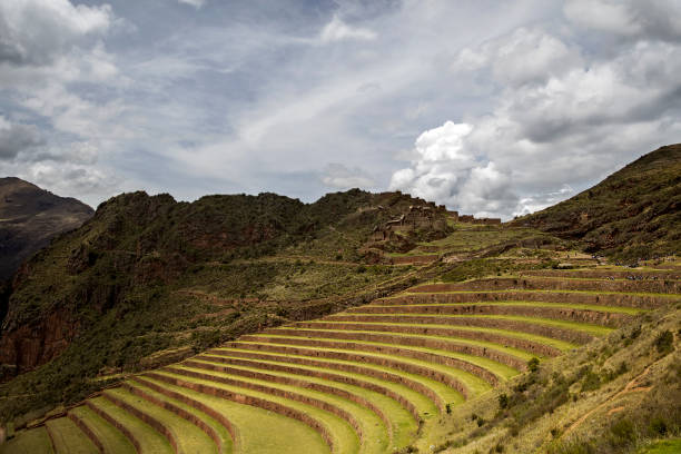 istock Agricultural terraces in Pisac, Peru 1124420185