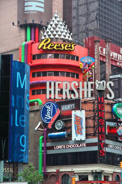 nowy jork hershey's - hersheys zdjęcia i obrazy z banku zdjęć