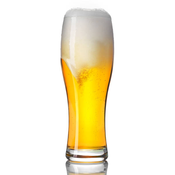 istock Glass of lager beer 1124424151