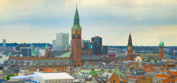istock Panorama of Copenhagen Denmark 1124424170