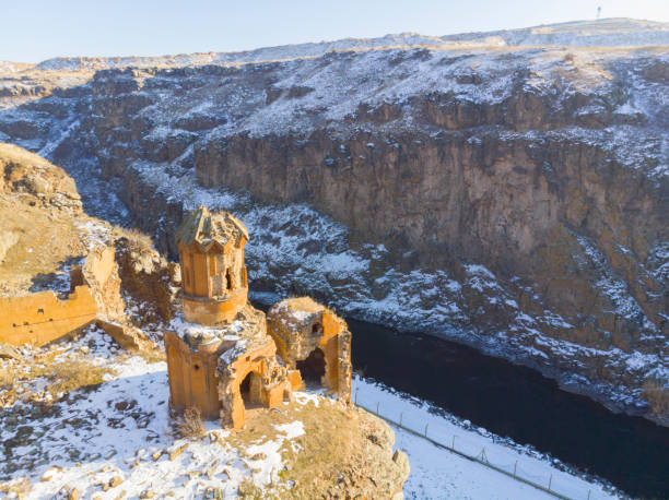 Ruines d’ani, vue aérienne / Kars - Turquie - Photo