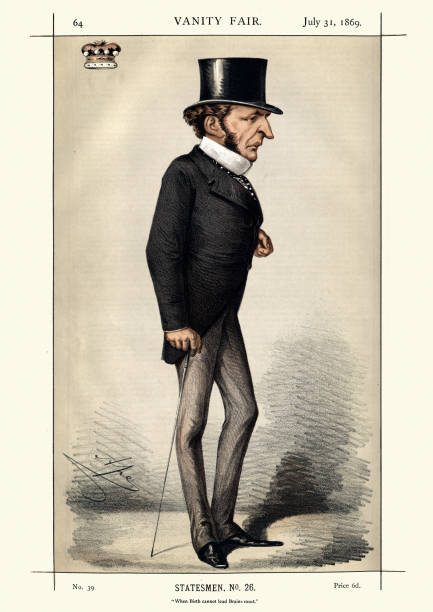 istock Vanity fair caricature of Hugh Cairns, 1st Earl Cairns 1124427593