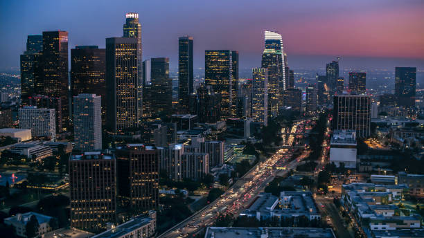 istock View of modern crowded cityscape 1124431899