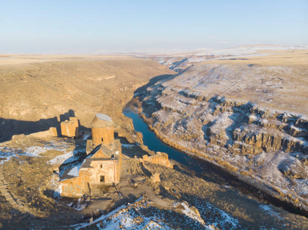 istock Ani Ruins, aerial view / Kars - Turkey 1124432013