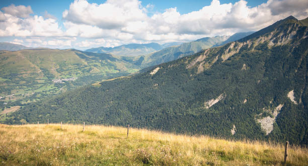 istock Pyrenees view from the Pla D Adet ski resort 1124441562