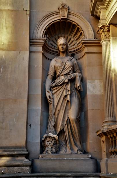 istock Landmarks of Scotland - Dundee Sculptures 1124442630