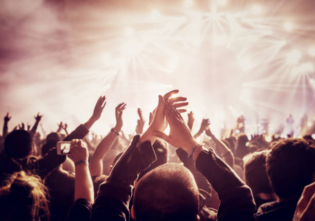 istock Many people enjoying concert 1124445124