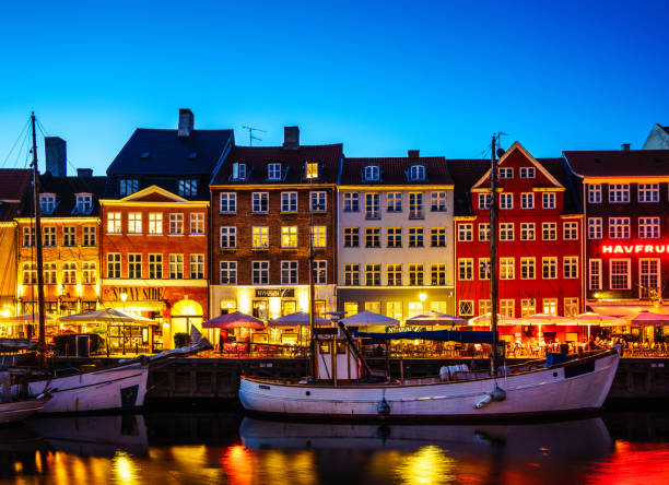 istock Nyhavn harbor in Copenhagen 1124459323