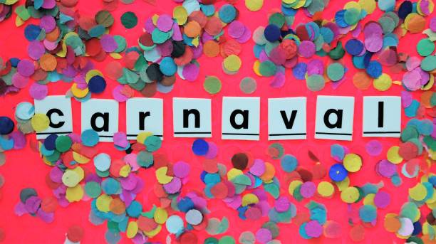 istock festive and carnaval concept with colorful confetti 1124461396