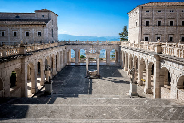 istock Montecassino Abbey. Lazio, Italy 1124461403