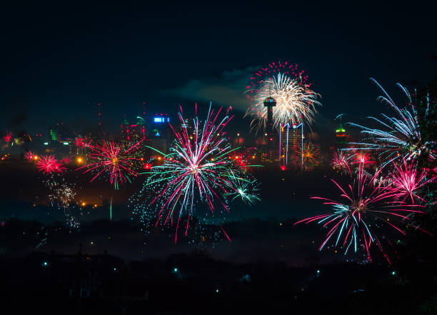 San Antonio New Year's Fireworks Celebration 2019