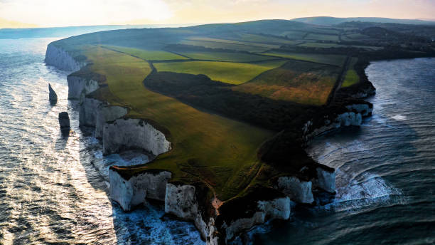 istock British South Coast at sunrise and sunset 1124472431
