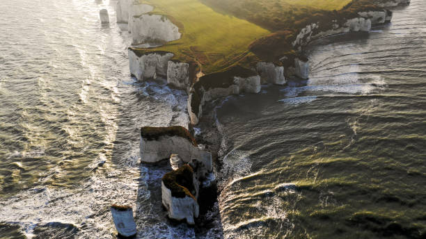 istock British South Coast at sunrise and sunset 1124472448