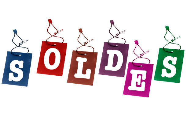 istock soldes french word on tag isolated on white background 1124477430