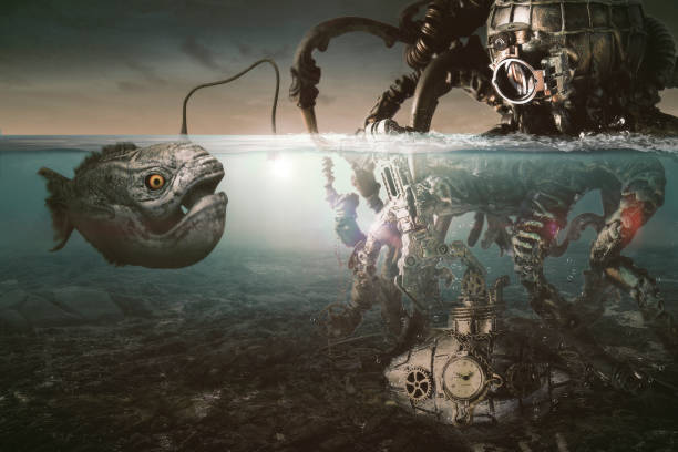 Steampunk fantasy photography, and steampunk fantasy graphics steampunk pistol pictures stock pictures, royalty-free photos & images
