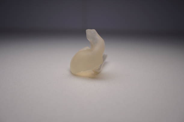 istock The Shell Mold used by the hearing aid. The material is silicone. 1124480094