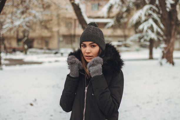 istock Wearing her favorite winter outfit 1124483327