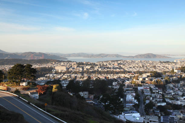 istock View of twin peak san francisco,USA. 1124483480