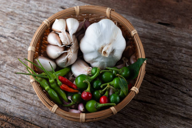 istock Spicy asian seasoning chilli pepper. 1124494951