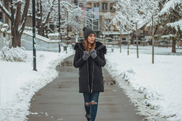 istock Winter day at the park 1124501542