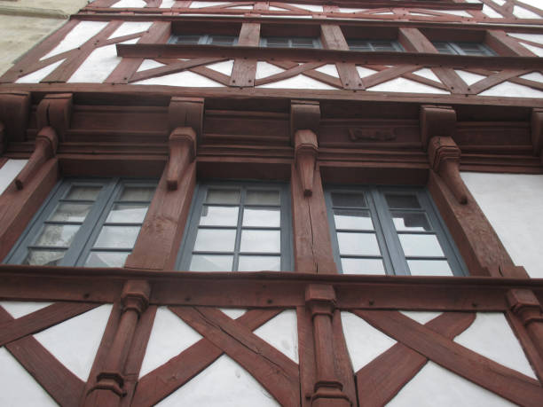 istock Half-timbered house from the outside 1124513368