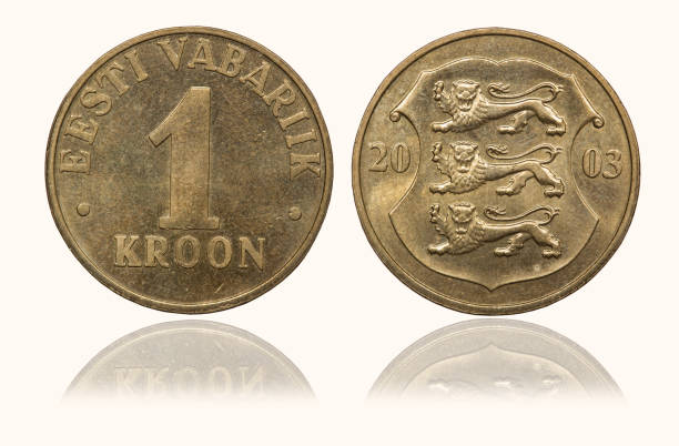 istock Coin 1 crown. Republic of Estonia 1124520174