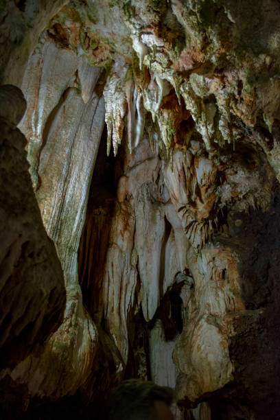 istock A shot inside the Cuevas del Aguila stalactite cave in Avila, Spain 1124521172