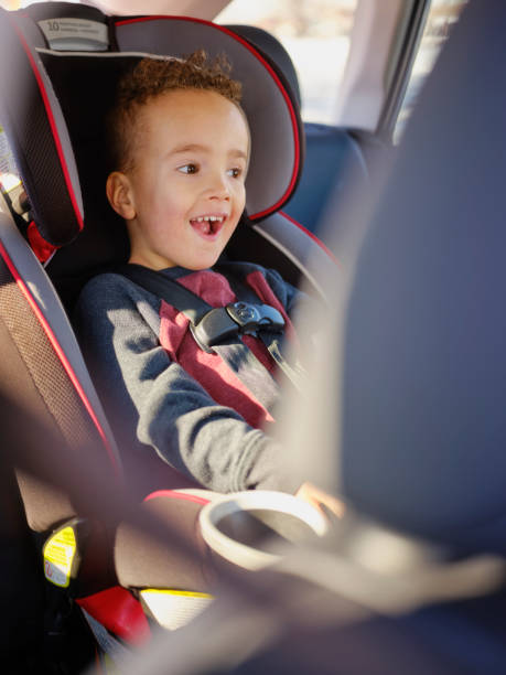 istock Little Boy in a Car Seat 1124522534