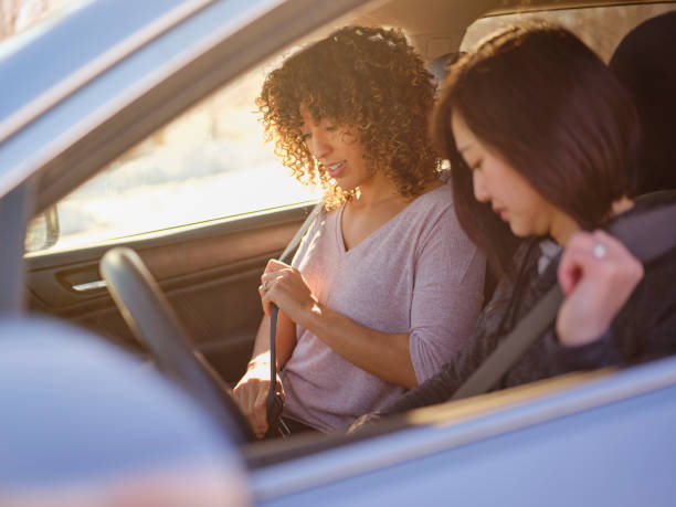 istock Two Women in a Car 1124523880