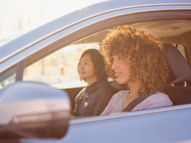 istock Two Women in a Car 1124524106