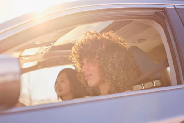 istock Two Women in a Car 1124524107