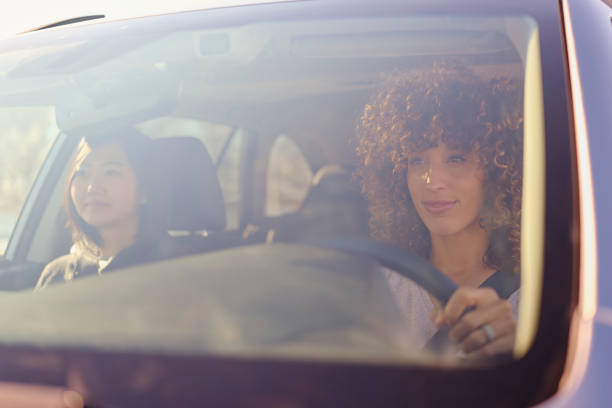 istock Two Women in a Car 1124524280