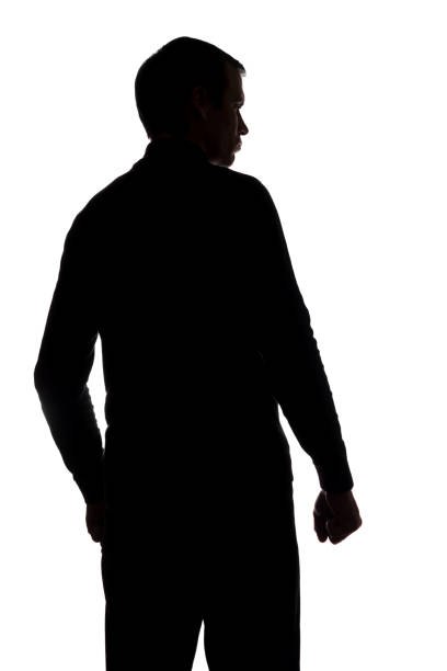 istock Portrait of a young man, view from the back 1124528691